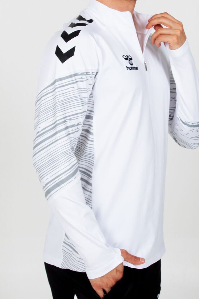 Line Antrenman Eşofman Üstü Beyaz