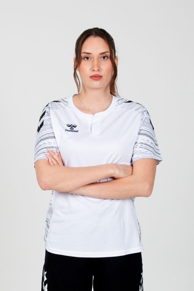 Line Kamp Tişört Beyaz