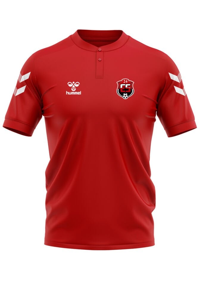 Erzincanspor Armin Pamuklu Bebe Yaka Tişört Kırmızı