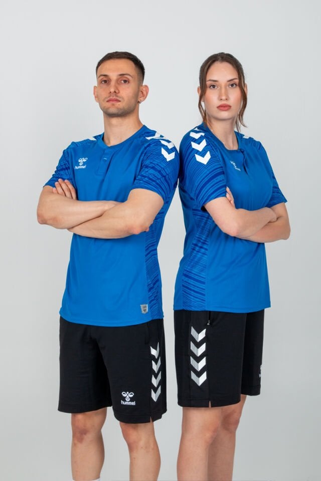 Line Kamp Tişört Mavi