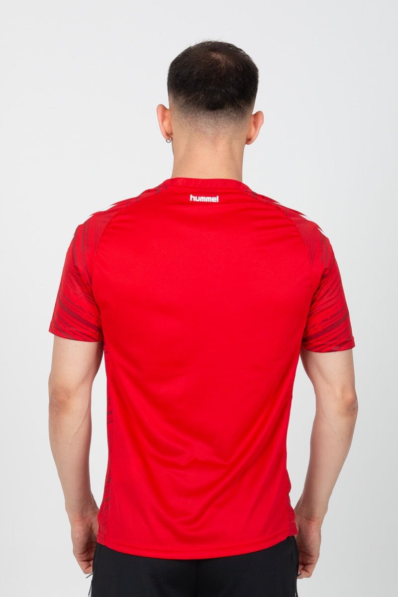 Line Kamp Tişört Kırmızı