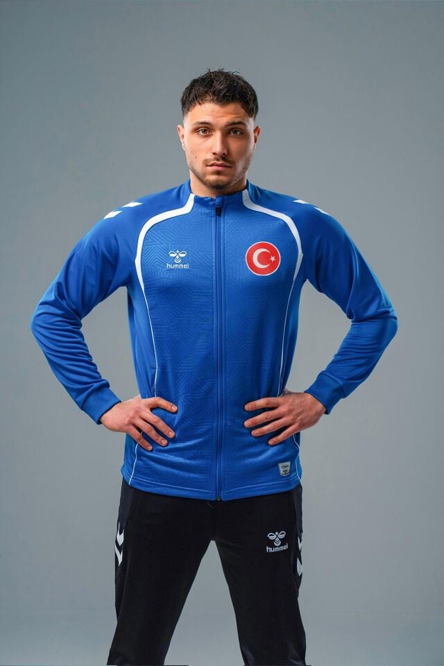 Hummel Target Milli Takım Kamp Eşofman Üstü Sax