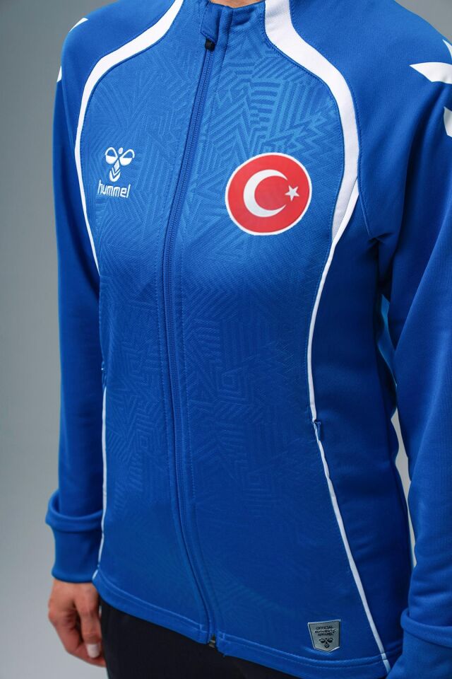 Hummel Target Milli Takım Kamp Eşofman Üstü Sax