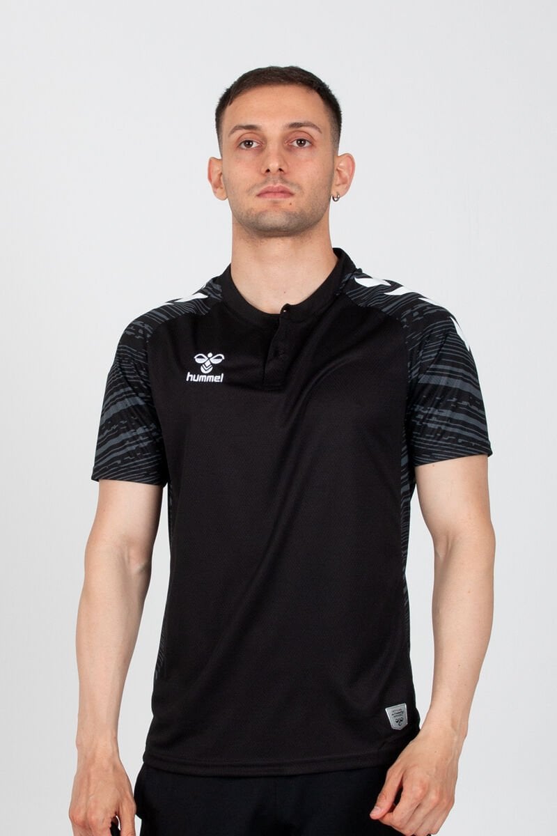 Line Kamp Tişört Siyah