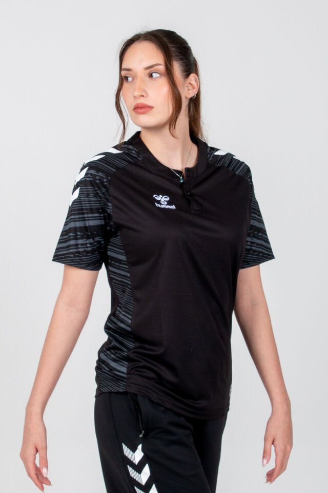 Line Kamp Tişört Siyah