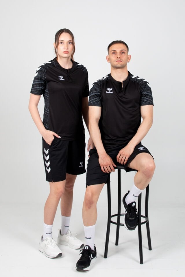 Line Kamp Tişört Siyah