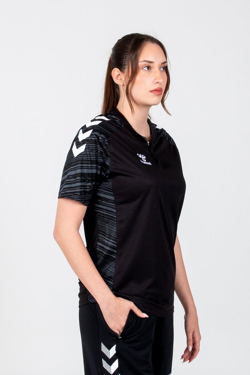 Line Kamp Tişört Siyah