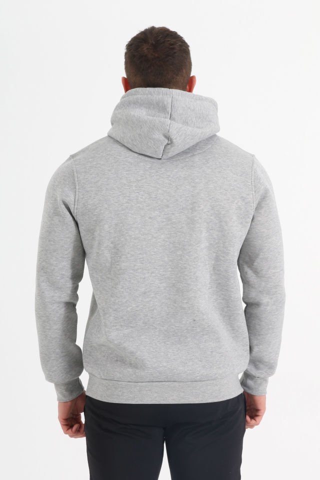 Bergamo Kapüşonlu Hoodie Gri