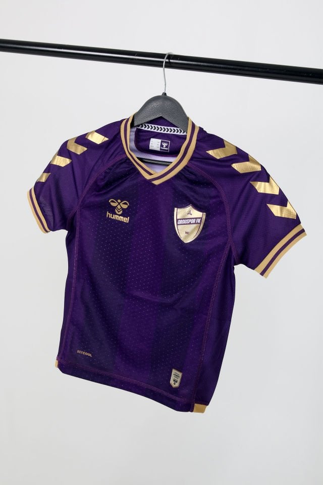 Orduspor 2024-2025 Çocuk Tek Üst Mor Forma
