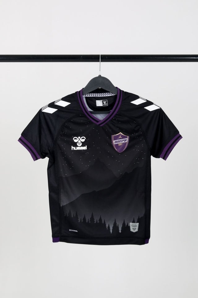 Orduspor 2024-2025 Çocuk Tek Üst Siyah Forma