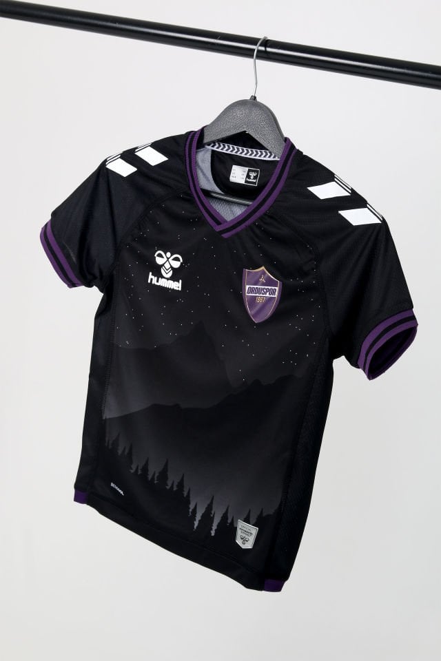 Orduspor 2024-2025 Çocuk Tek Üst Siyah Forma