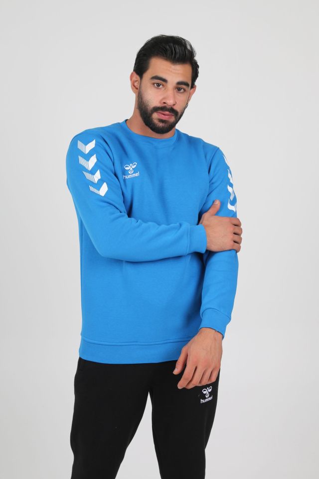 Armin Pamuklu Sweat Mavi