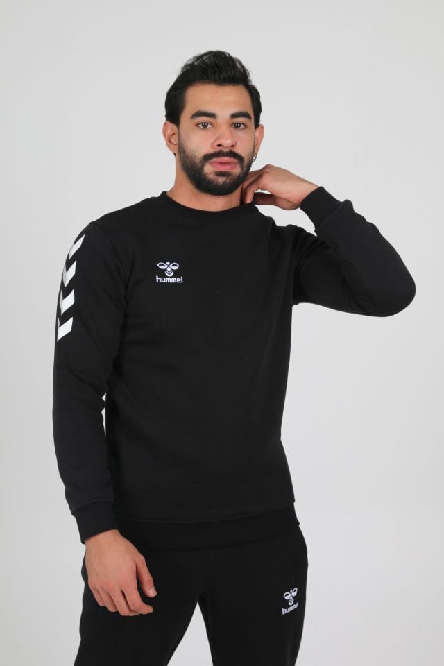 Armin Pamuklu Sweat Siyah