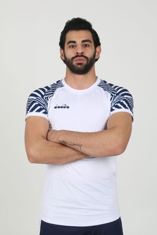 Derby Tişört Beyaz Lacivert
