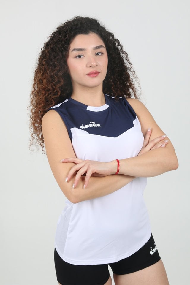 Elens Kadın Voleybol Forma Beyaz