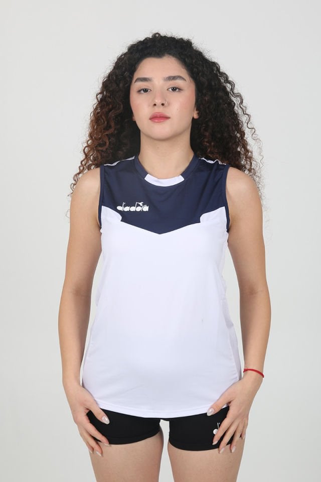 Elens Kadın Voleybol Forma Beyaz