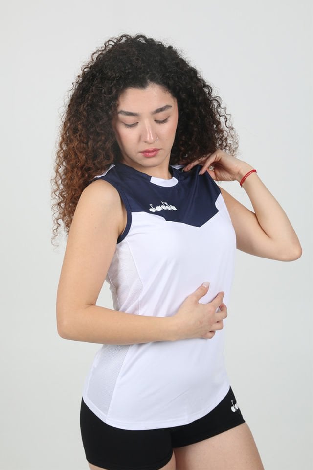 Elens Kadın Voleybol Forma Beyaz