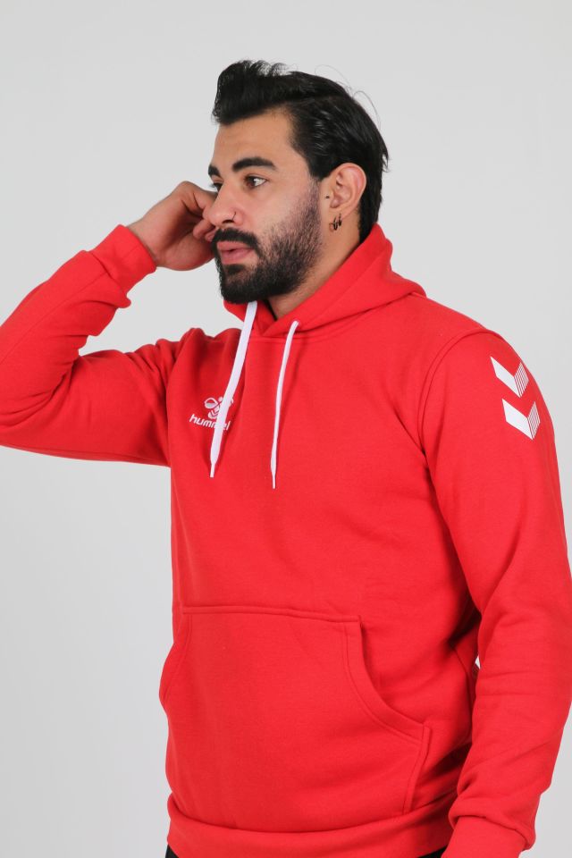 Armin Pamuklu Hoodie Kırmızı