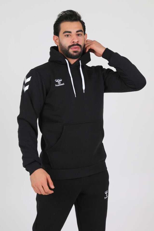 Armin Pamuklu Hoodie Siyah