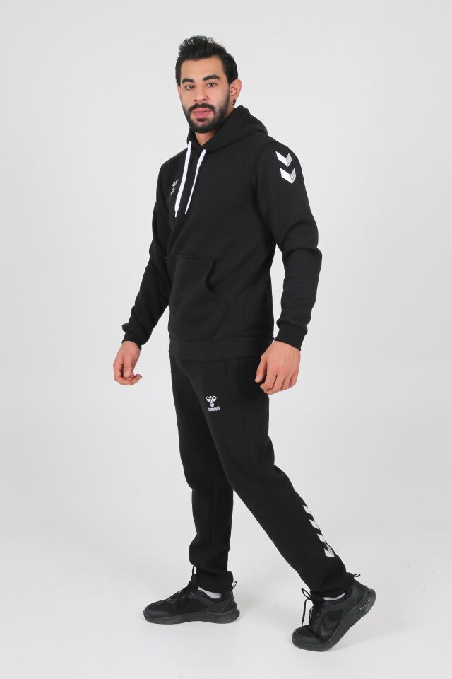 Armin Pamuklu Hoodie Siyah