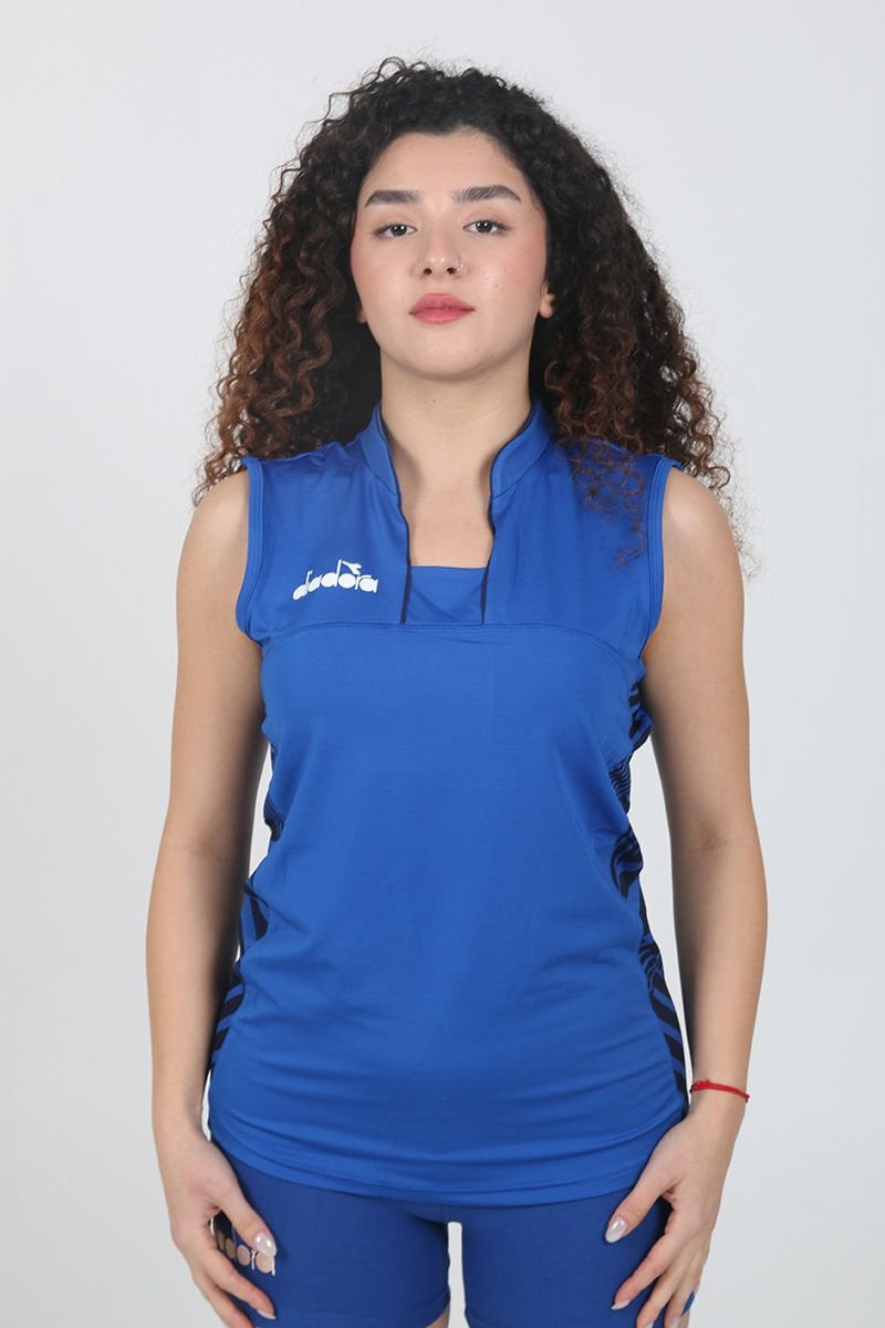 Medea Kadın Voleybol Forma Saks Mavi