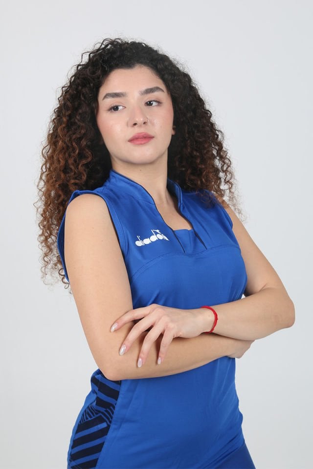 Medea Kadın Voleybol Forma Saks Mavi