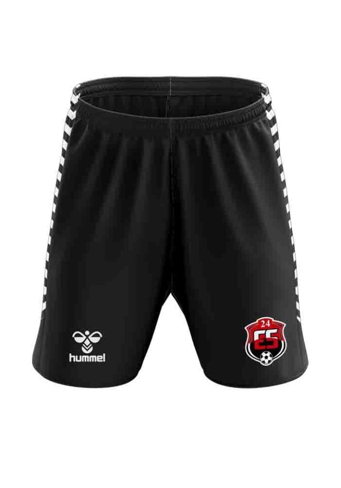 Erzincanspor Otantik Cepsiz Antrenman Şort Siyah