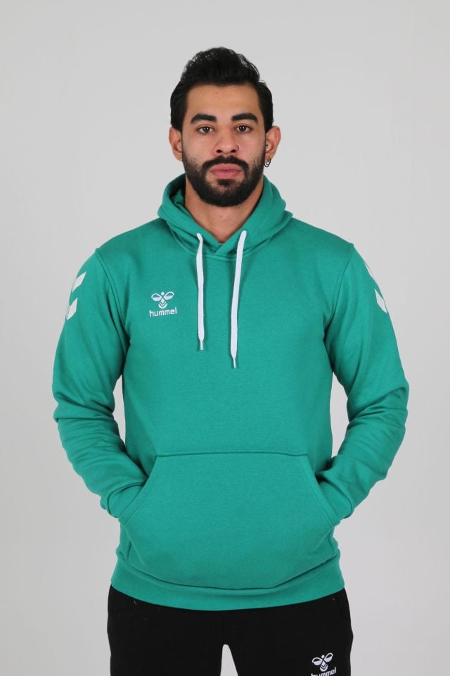 Armin Pamuklu Hoodie Yeşil