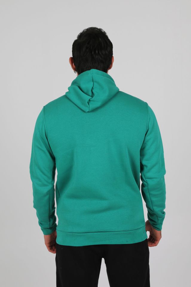 Armin Pamuklu Hoodie Yeşil