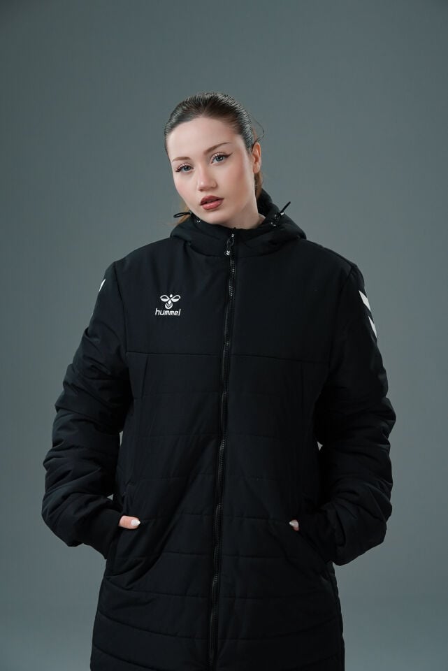 Hummel Dream Anorak Uzun Mont Siyah