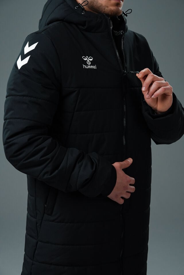 Hummel Dream Anorak Uzun Mont Siyah