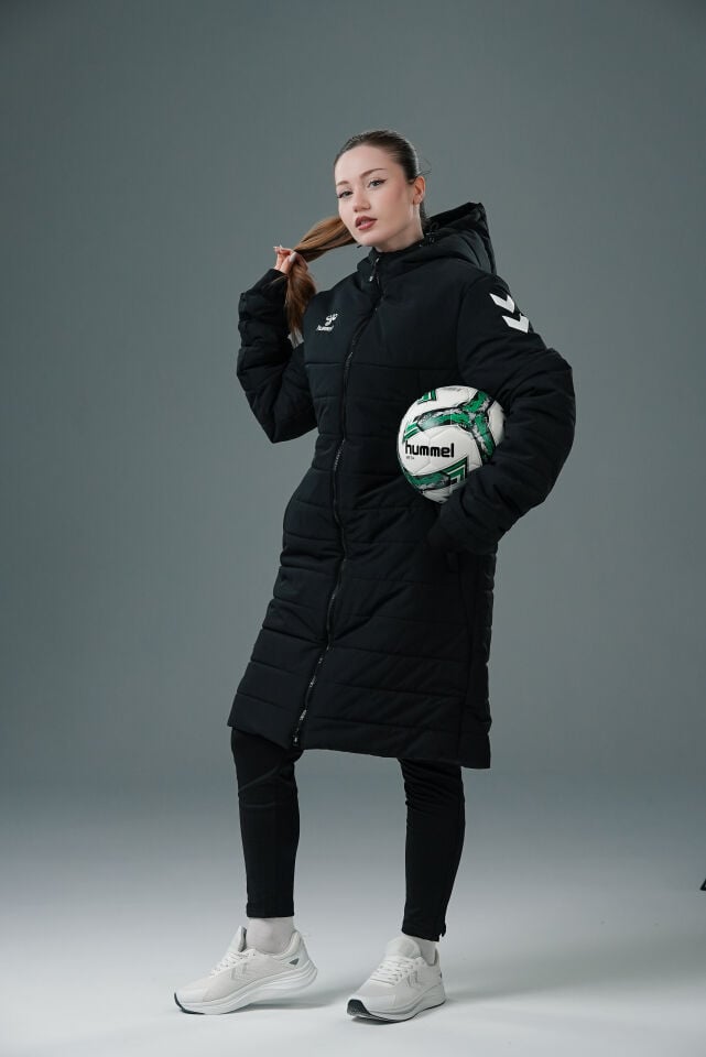 Hummel Dream Anorak Uzun Mont Siyah