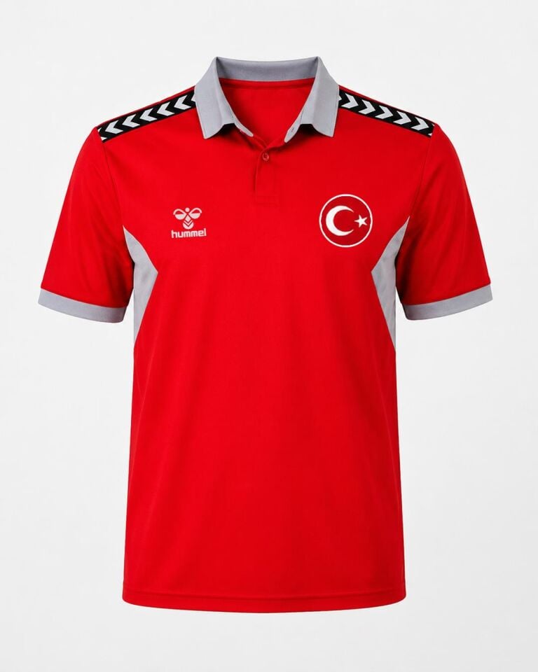 Hummel Otantik Milli Takım Kamp Tişört Kırmızı