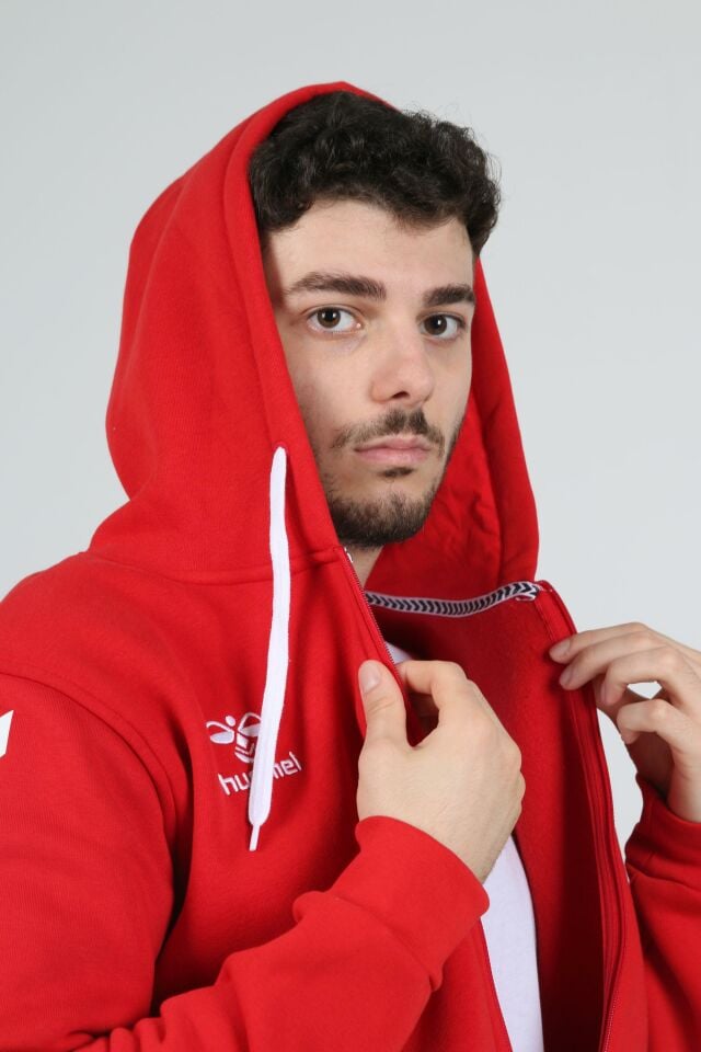 Armin Pamuklu Sweatshirt Kırmızı