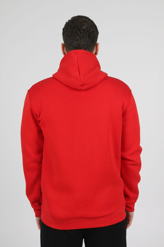 Armin Pamuklu Sweatshirt Kırmızı