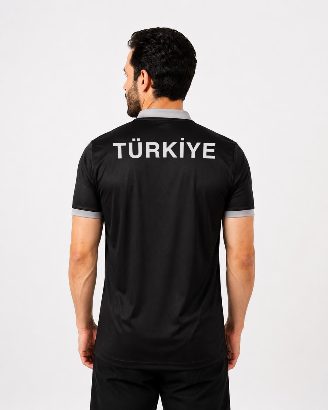Hummel Otantik Milli Takım Kamp Tişört Siyah