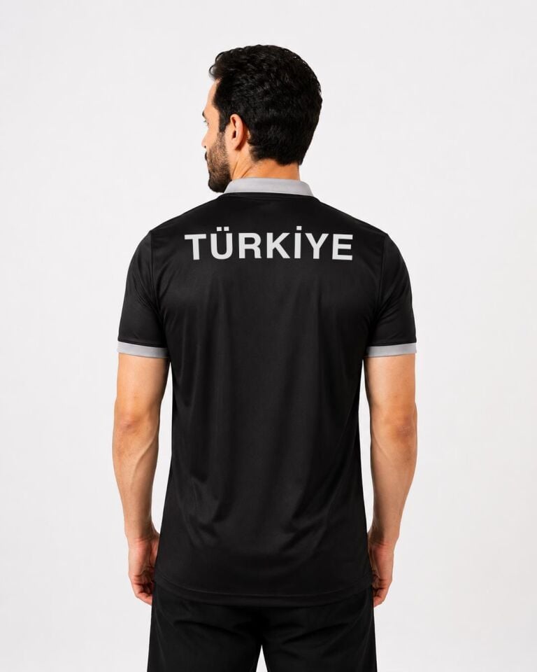 Hummel Otantik Milli Takım Kamp Tişört Siyah
