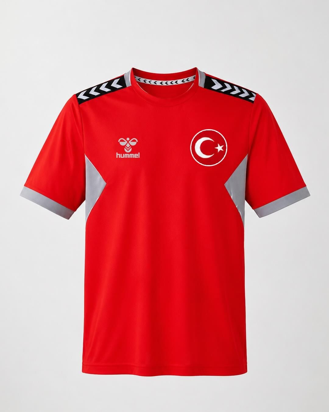 Hummel Otantik Milli Takım Antrenman Tişört Kırmızı
