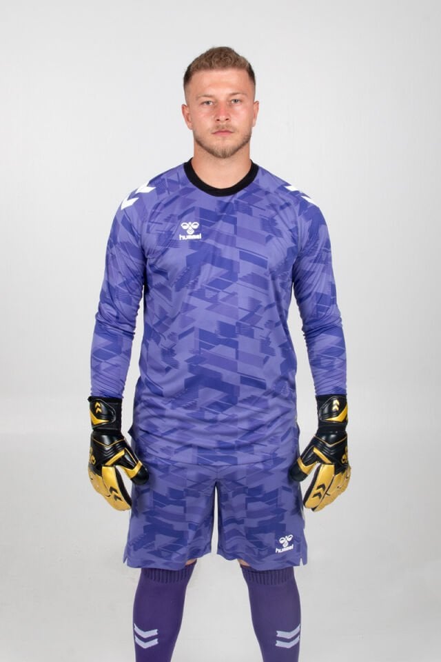 Hummel Line Kaleci Tek Üst Forma Mor