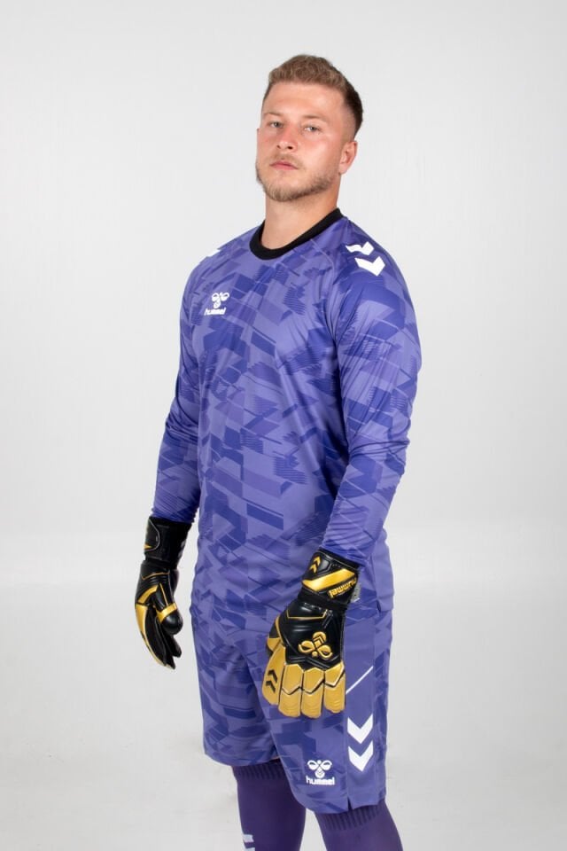 Hummel Line Kaleci Tek Üst Forma Mor