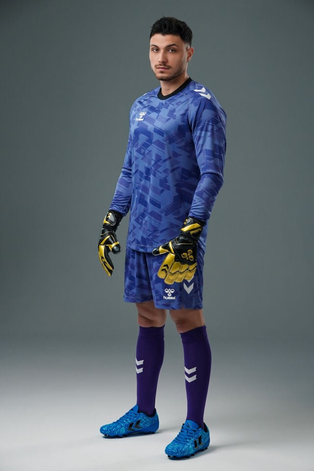 Hummel Line Kaleci Tek Üst Forma Mor