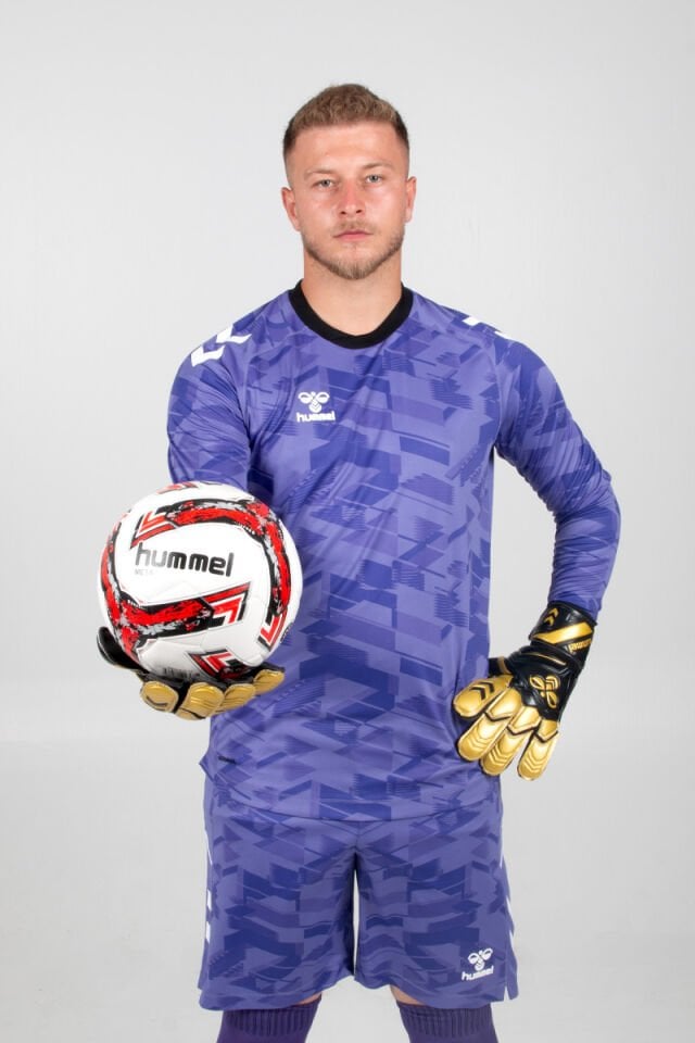 Hummel Line Kaleci Tek Üst Forma Mor