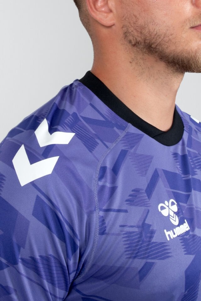 Hummel Line Kaleci Tek Üst Forma Mor