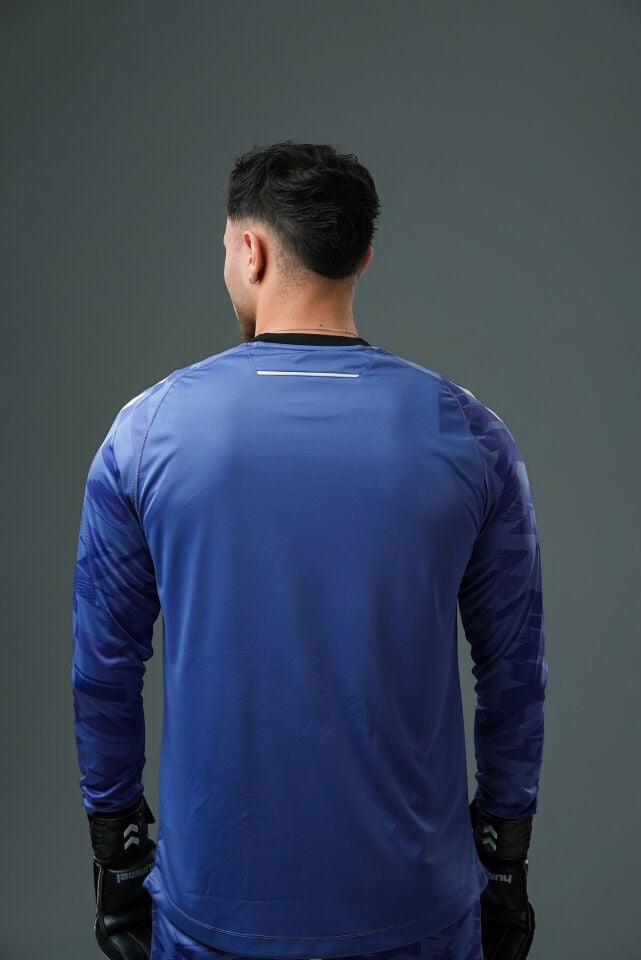 Hummel Line Kaleci Tek Üst Forma Mor