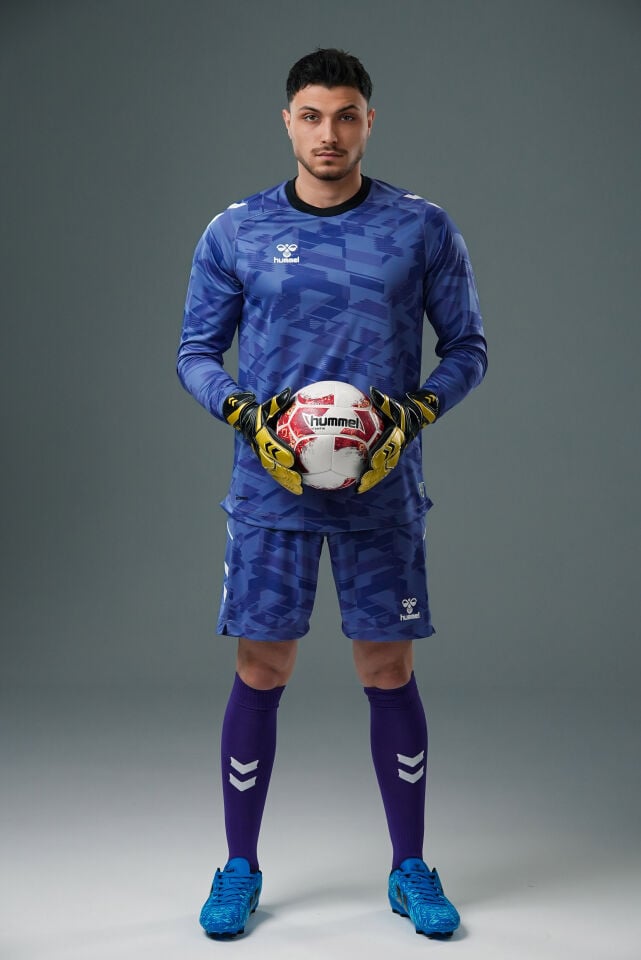 Hummel Line Kaleci Tek Üst Forma Mor