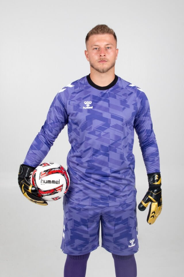 Hummel Line Kaleci Tek Üst Forma Mor