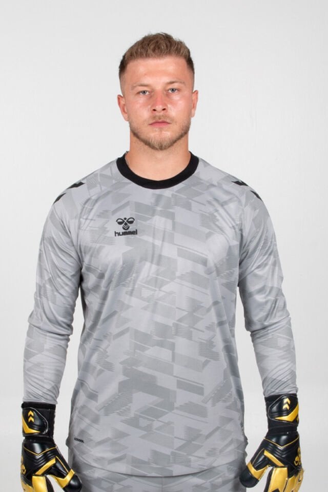 Hummel Line Kaleci Tek Üst Forma Gri