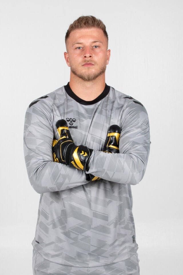 Hummel Line Kaleci Tek Üst Forma Gri