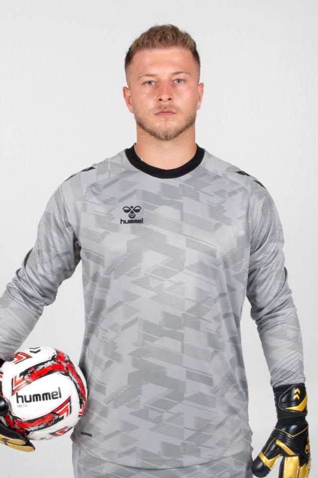Hummel Line Kaleci Tek Üst Forma Gri