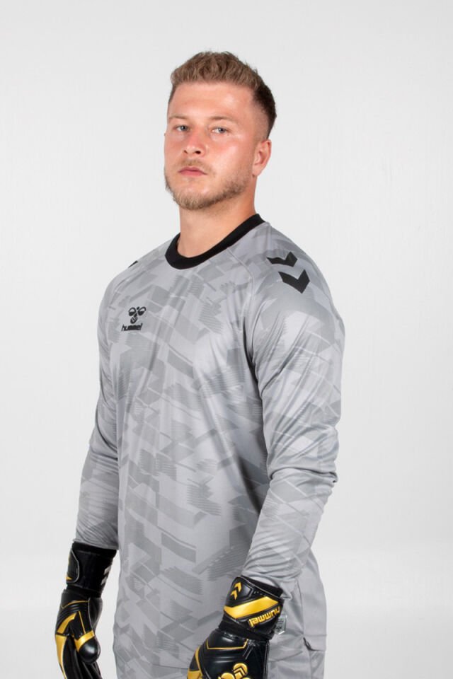 Hummel Line Kaleci Tek Üst Forma Gri